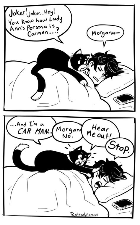 The Only Time When Morgana Isnt Telling The P5 Protagonist To Sleep