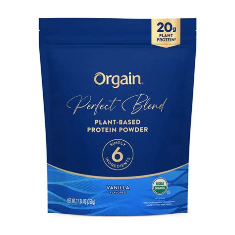 30g Plant Based Protein Powder Vanilla Orgain