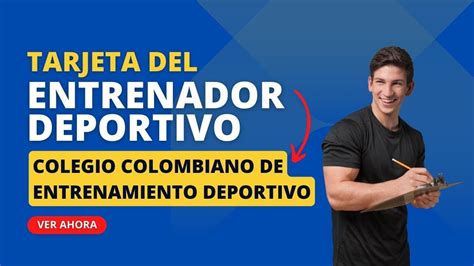 Contexto De La Tarjeta Para Entrenadores Deportivos Youtube