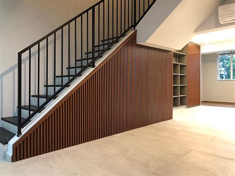 STAIRCASE WALL WITH FLUTED PANEL Png Gallery