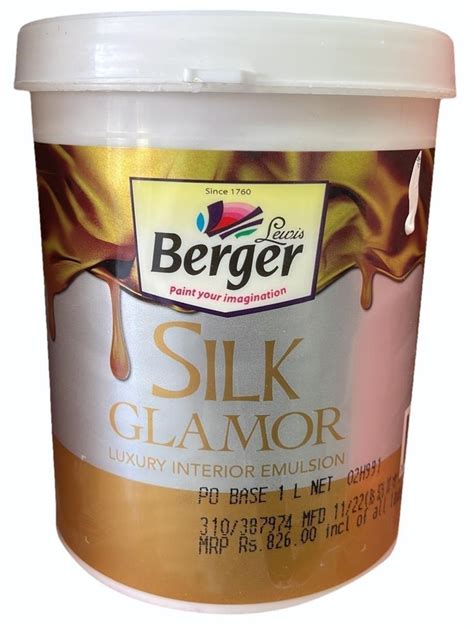 Berger Silk Glamour Luxury Interior Emulsion Paint 20 Ltr At Rs 8800