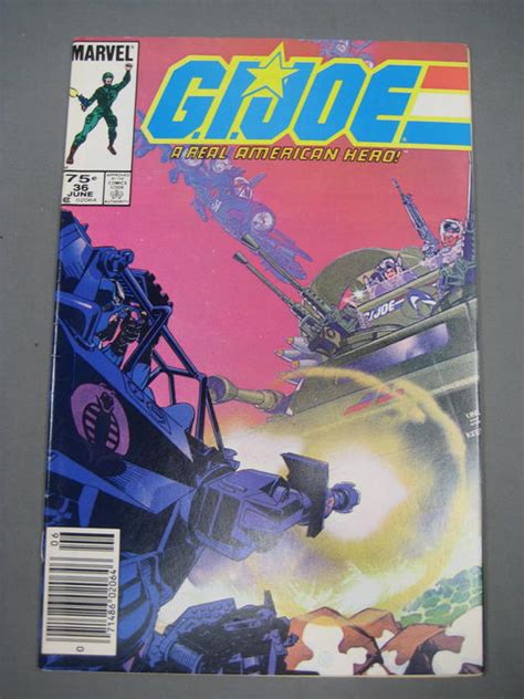 Gi Joe Marvel Vintage Comic Issue 36