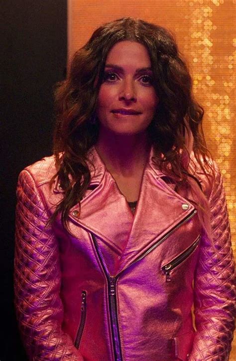 Billie Connelly Sex Life Tv Series Sarah Shahi Biker Jacket