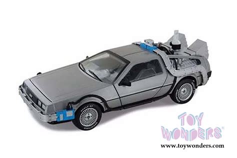 Back To The Future Time Machine W Opening Mr Fusion Extras By Mattel Hot Wheels Elite