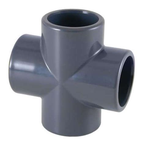 Фитинги ПВХ под клеевое соединение труб для монтажа водопровода