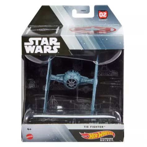 Hot Wheels Star Wars Starship Select Tie Fighter Scale Hobbies Ltd