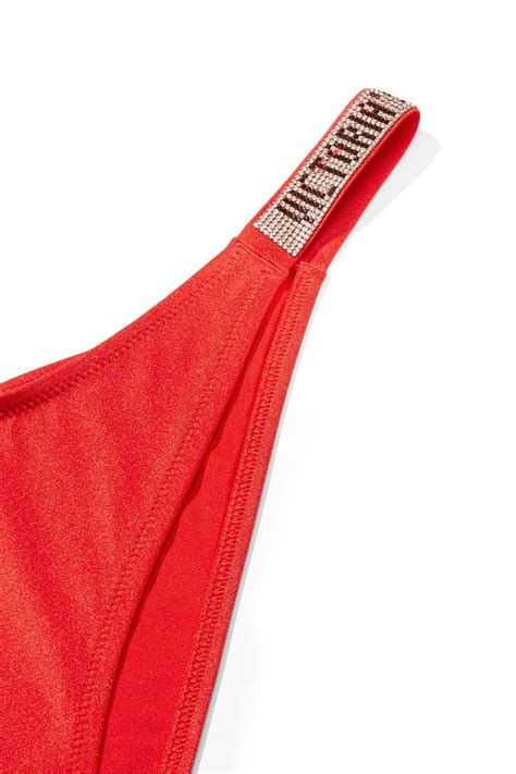 Buy Victoria S Secret Shine Strap Brazilian Swim Bikini Bottom From The Victoria S Secret Uk