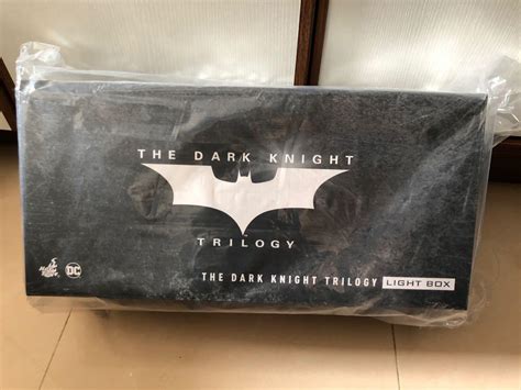Hot Toys Batman Light Box Tdk The Dark Knight Trilogy Carousell