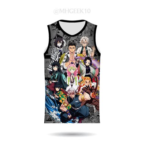 Camiseta Regata Kimetsu No Yaiba Demon Slayer Nova Temporada