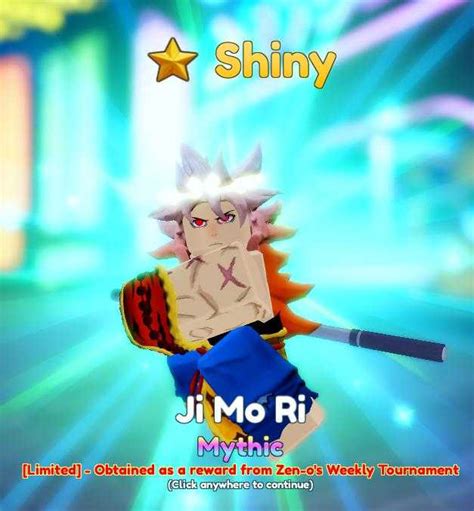 Shiny Ji Mo Ri Anime Adventure