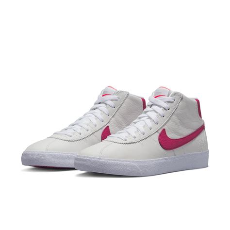 Nike Sb Womens Bruin High White Sweet Beet Shoes Long Beach Skate Co