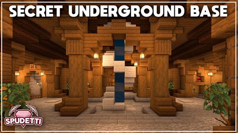 Minecraft Underground Base Schematic