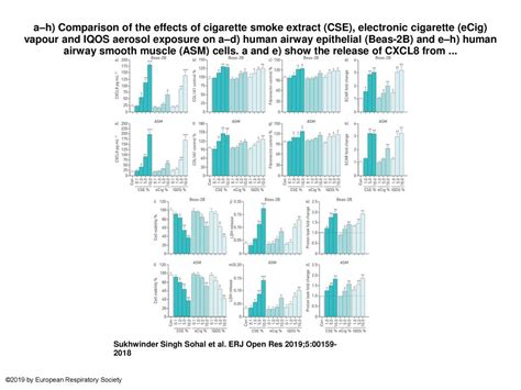 Ah Comparison Of The Effects Of Cigarette Smoke Extract CSE