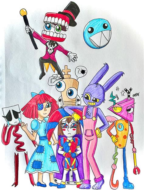 The Amazing Digital Circus Fan Art By Maccagemdiamond On Deviantart