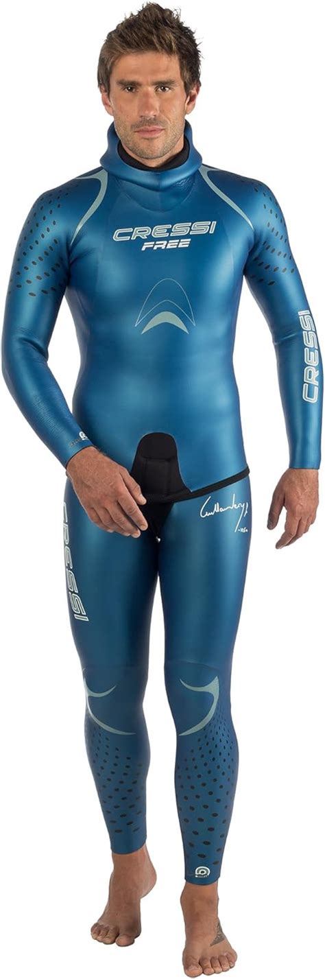 Cressi Free Man Wetsuit 3 5 Mm Men S Complete Freediving Wetsuit 3 5