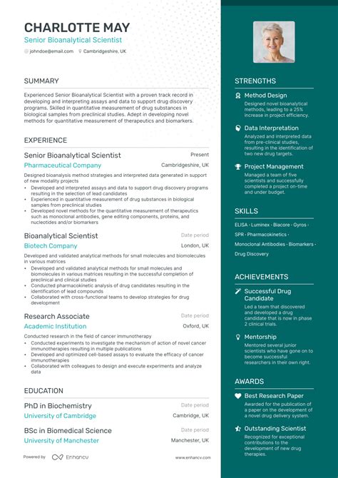 7 Scientist Resume Examples And Guide For 2023