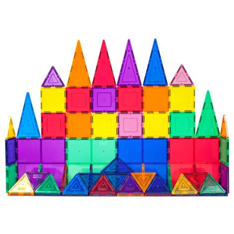 Picasso Tiles Building Ideas ~ Picasso Tiles 60 Piece 3d Color Magnetic ...