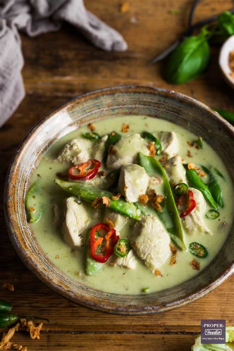 Thai Green Curry Recipe With Homemade Paste Properfoodie