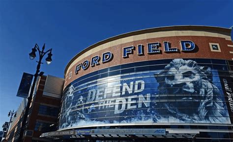 Ford Field Releases Tease Of Specially Painted Field For Detroit Lions