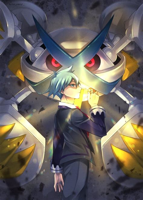 Steven Stone Metagross And Mega Metagross Pokemon And More Drawn