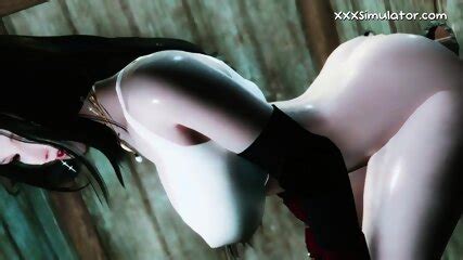 Wooden Glory Hole Lockhart 3D Anime Sex