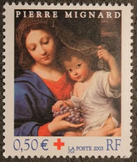 Timbre France Croix Rouge Pierre Mignard Yt Neuf