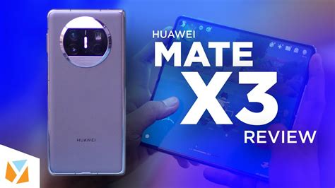 Huawei Mate X3 Review The Thinnest Foldable Youtube