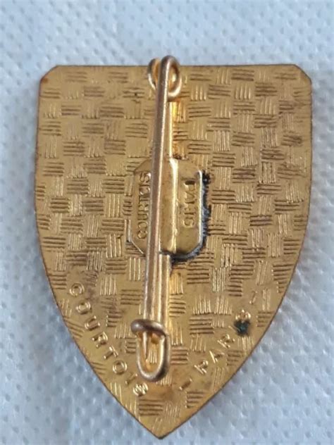 INSIGNE MILITAIRE MARINE Croiseur Jeanne D Arc Courtois EUR 20 00