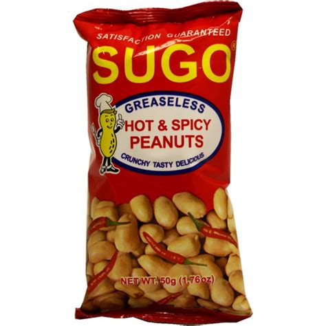 Sugo Greaseless Hot Spicy Peanuts G Chips Crackers Walter Mart
