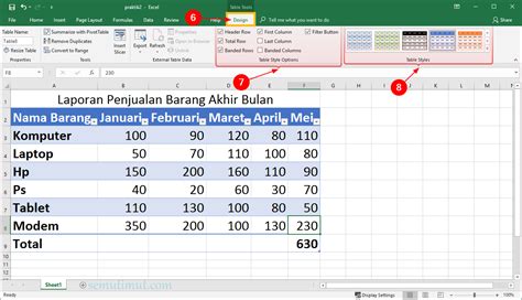 Cara Membuat Tabel Penilaian Di Excel Celupkelingking Org Riset