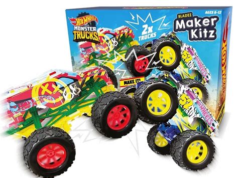 HOT WHEELS BLADEZ ZBUDUJ MONSTER TRUCKI Cena Opinie Samochody I Pojazdy