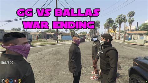 GG Vs Ballas War Ending GTA RP NoPixel YouTube