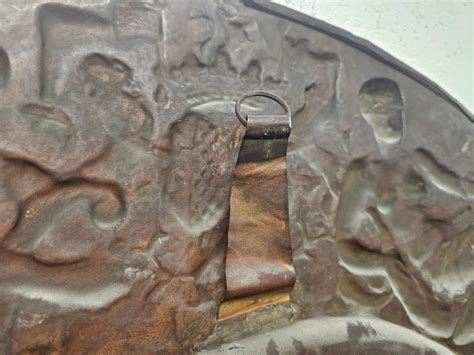 Hammered Copper Wall Sculpture With Warriors And Nude Woman Belgium For Sale At Pamono