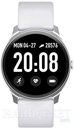 How to do a hard reset on KINGWEAR KW19? - HardReset.info