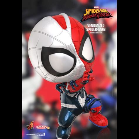 Spider Man Maximum Venom Venomized Spider Man Cosbaby S Hot Toys Figure