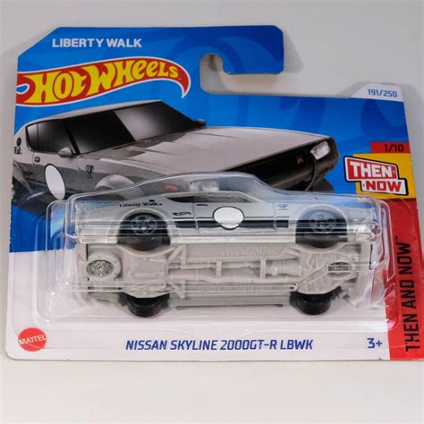 Hot Wheels Nissan Skyline 2000GT R LBWK Then And Now Etsy