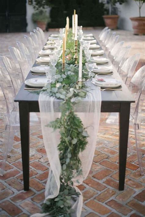 Ideas para caminos de mesa en tu recepción de bodas Fiancee Bodas