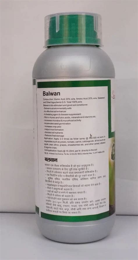 Bio Tech Grade Liquid Balwan Plant Growth Regulator Target Crops