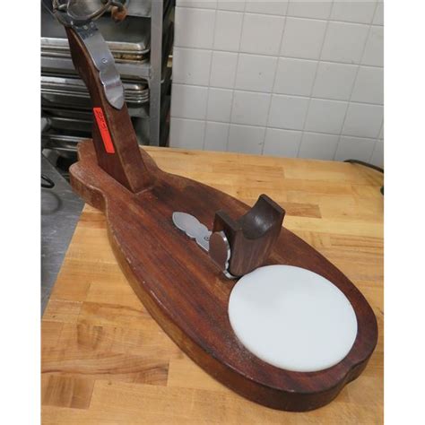 Wooden Ham Stand Holder Oahu Auctions