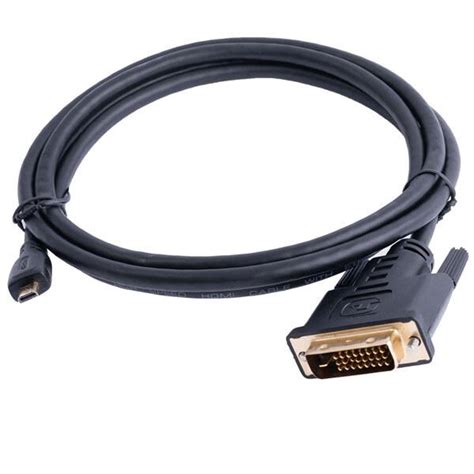 Кабель Переходник Micro HDMI-DVI 24+1, 1.5 М., Черный — Купить Недорого ...