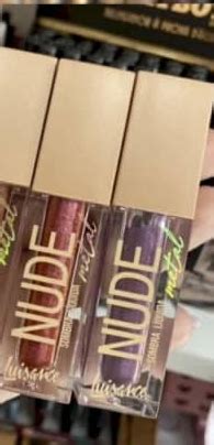 Sombra Liquida Nude Metal Luisance PRAMAQUIAR maquiagem e acessórios