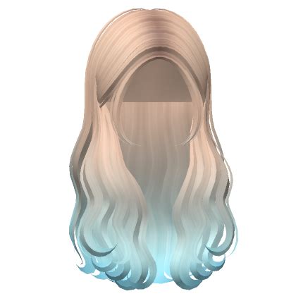 Long Messy Beachy Waves Blonde Blue Roblox