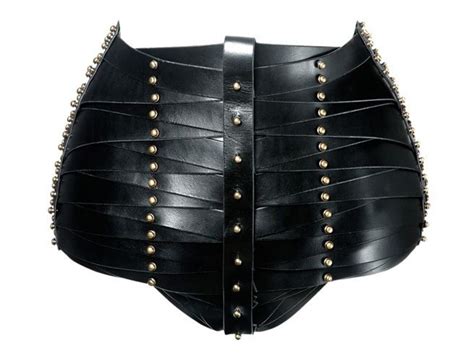 Una Burke Luxury Handmade Leather High Waisted Pants Sally S Toy Premium Hong Kong Sex Shop