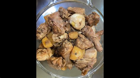 Pork Chicken Adobo Lutong Bahay Recipes Filipino Dish Youtube