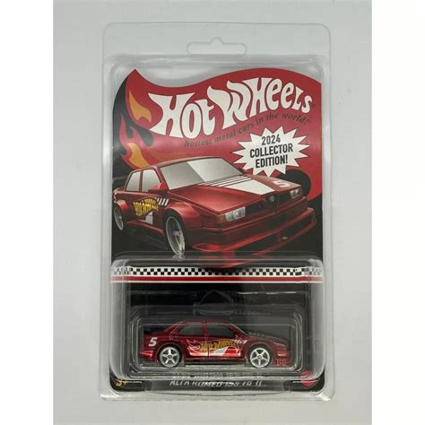 Hot Wheels Coletor De Rodas Quentes Edição Alfa Romeo 155 2024 Diecast