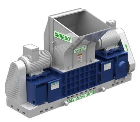 Double Shaft Alloy Steel Wood Shredder Machine At Best Price In