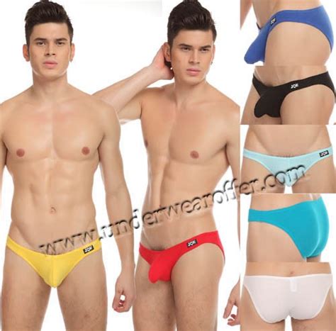 Sexy Men S Super Low Rise Bikini Briefs Underwear Enhance Bulge Pouch Briefs