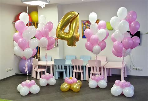 Украшение шарами детского праздника в Минске - Студия Fiestas