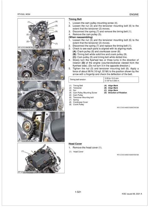 Kubota Utility Vehicle Rtv500 Workshop Manual
