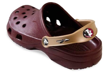 Buy Crocs Beach Shoe Florida State Seminoles -Burgundy/Gold at Amazon.in